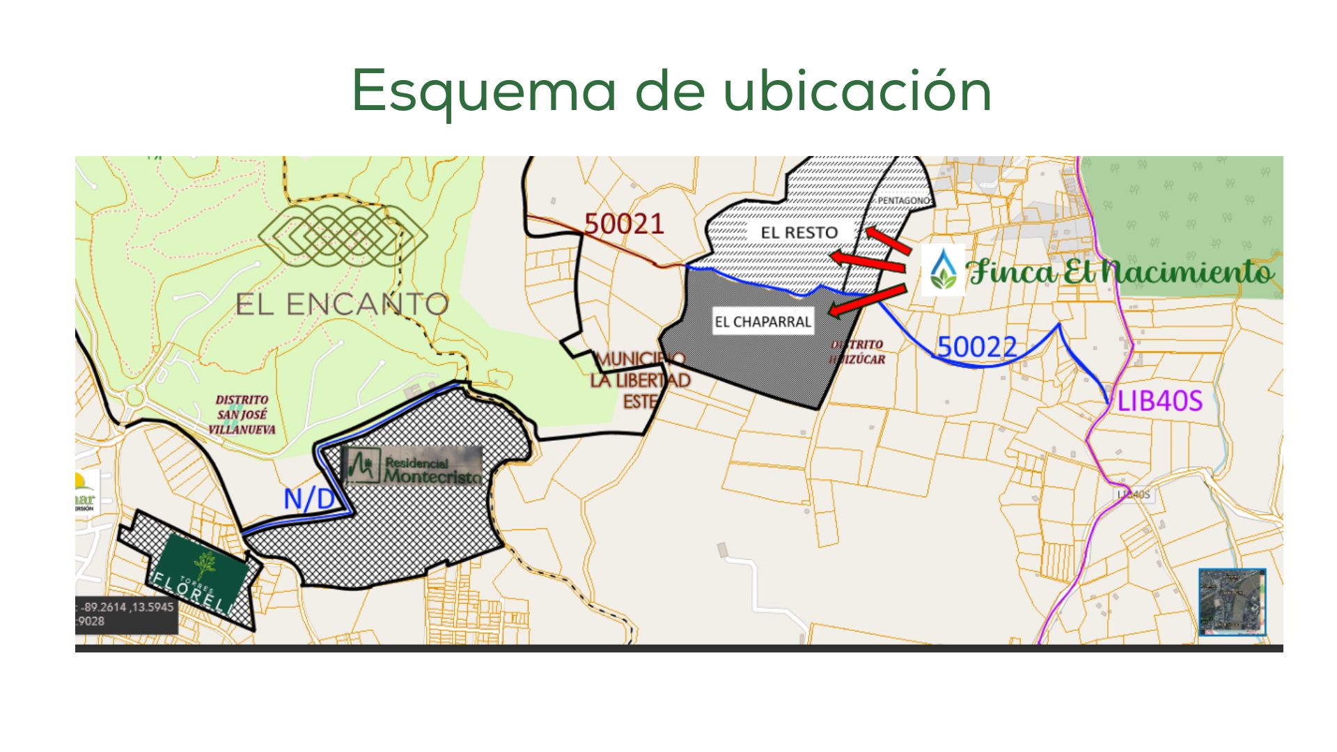 Terreno en venta - El Nacimiento